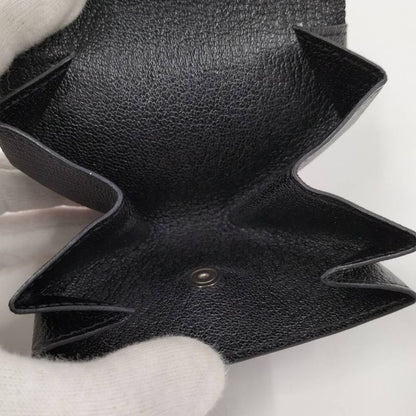Hermes Levain Quatre Coin Case Black Chevre
