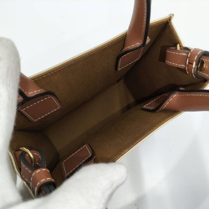 Celine Mini Vertical Cover 2-Way Bag Cream