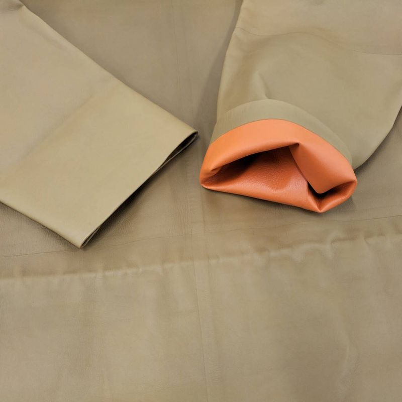 Bottega Veneta Drawstring Coat 'caramel' Spring Limited Edition Leather Cotton