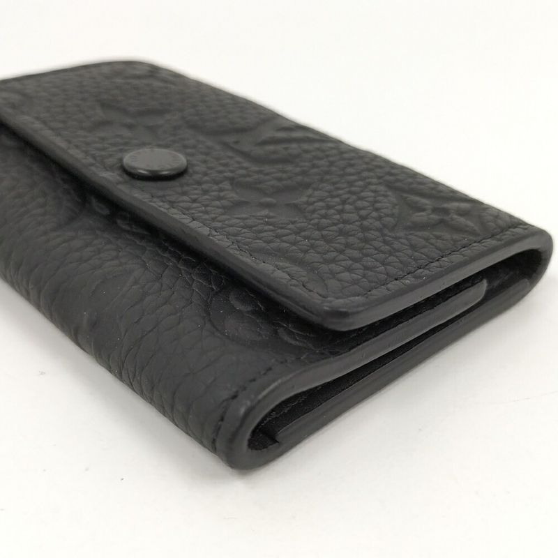 Louis Vuitton Multicles 6 Key Case Taurillon Noir Black Key Holder