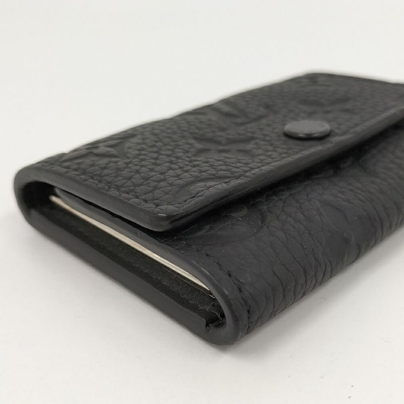 Louis Vuitton Multicles 6 Key Case Taurillon Noir Black Key Holder