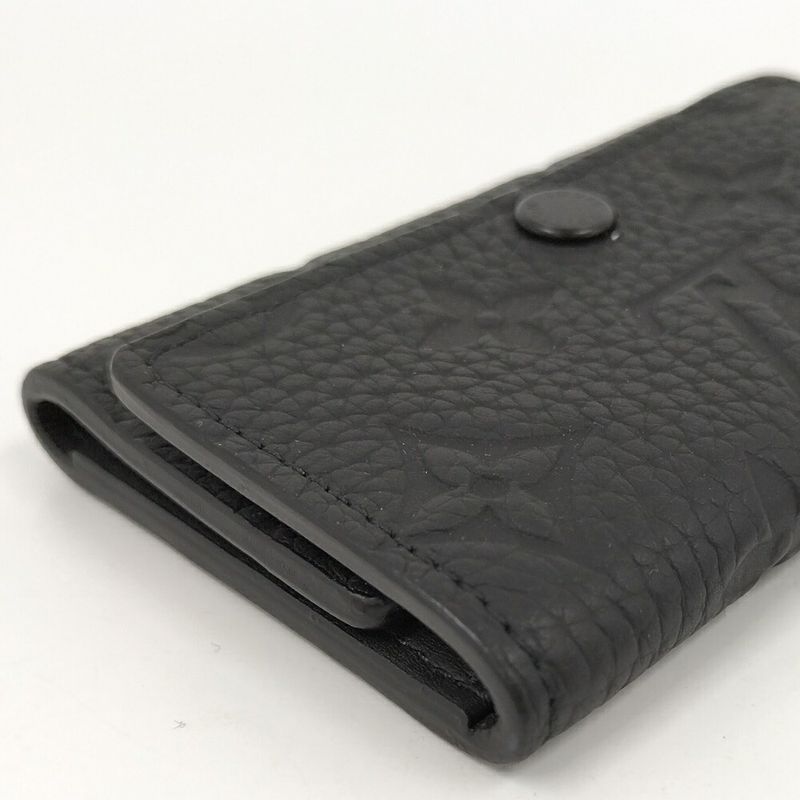 Louis Vuitton Multicles 6 Key Case Taurillon Noir Black Key Holder