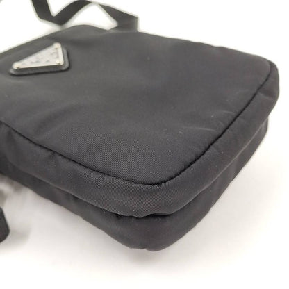 Prada Shoulder Bag Nylon Black