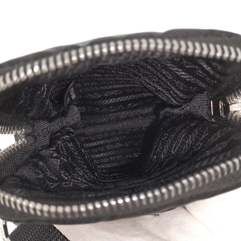 Prada Shoulder Bag Nylon Black