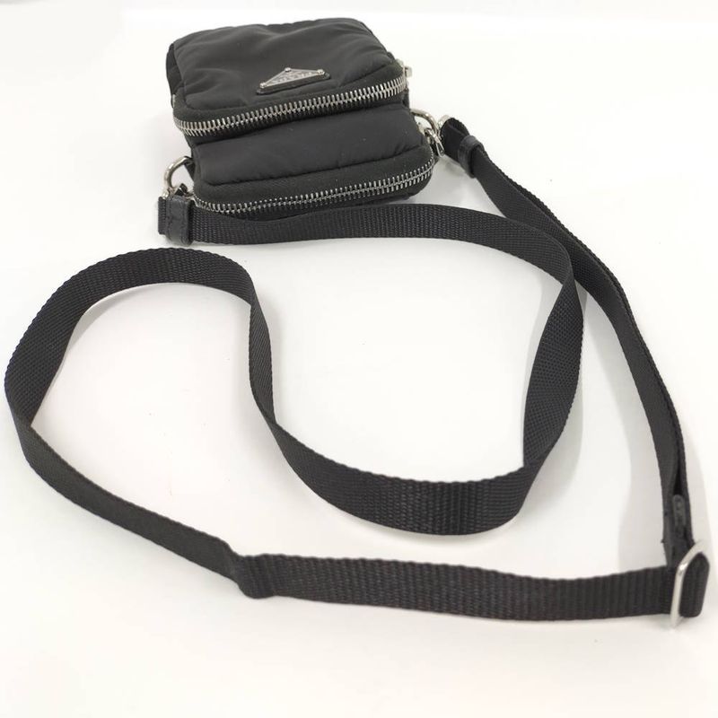 Prada Shoulder Bag Nylon Black