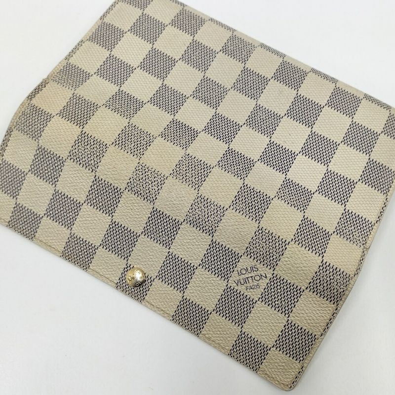 Louis Vuitton Portefeuille Sarah Bifold Wallet Damier Azur