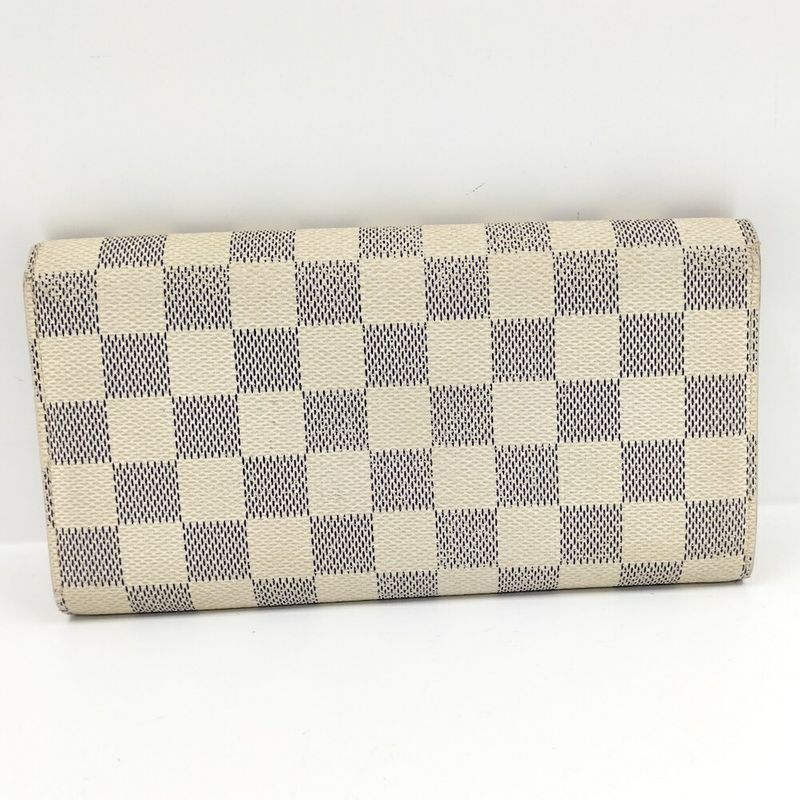 Louis Vuitton Portefeuille Sarah Bifold Wallet Damier Azur