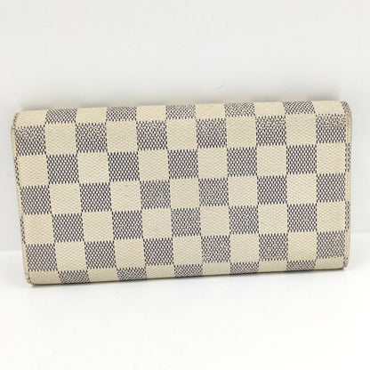 Louis Vuitton Portefeuille Sarah Bifold Wallet Damier Azur