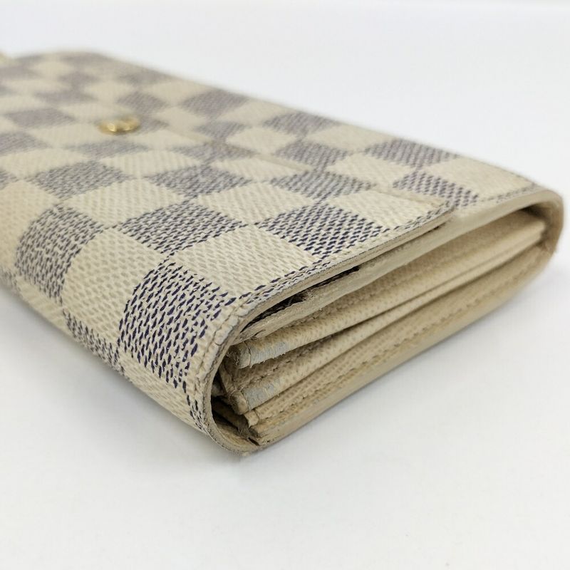 Louis Vuitton Portefeuille Sarah Bifold Wallet Damier Azur