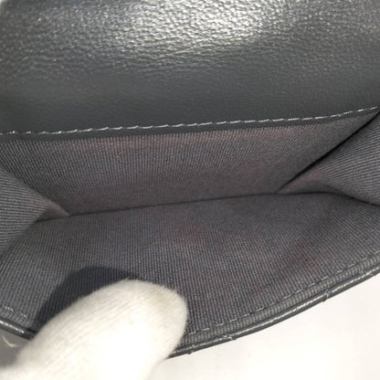 Chanel Classic Small Flap Wallet Trifold Quilted Gray