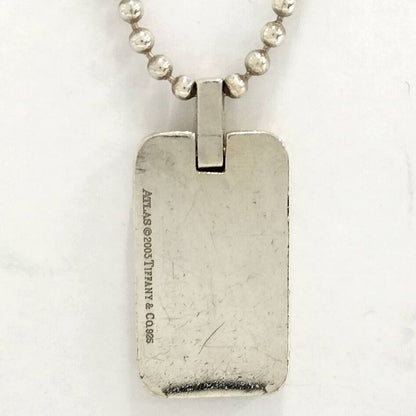 Tiffany & Co Necklace Atlas Plate
