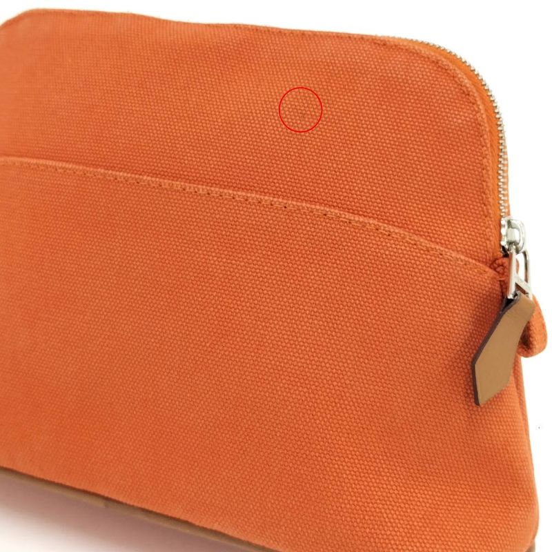 Hermes Bolide Pouch Mini 20 Cotton Orange