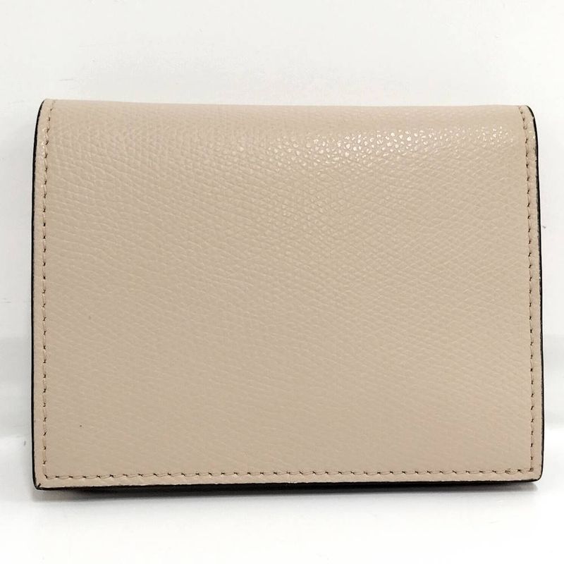 Fendi Bifold Wallet Is Leather Beige