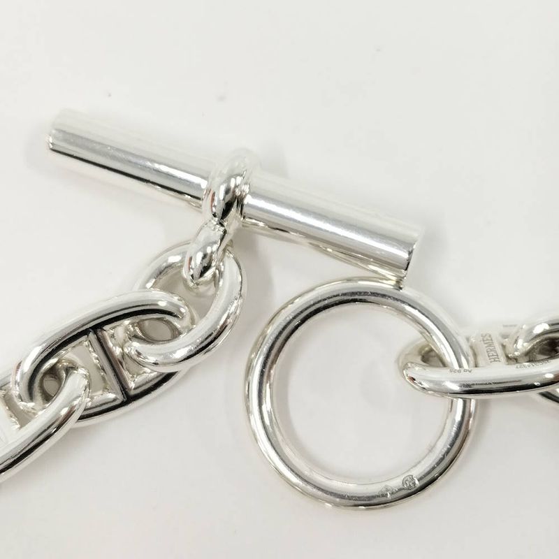 Hermes Bracelet Chaine D'ancre MM Silver