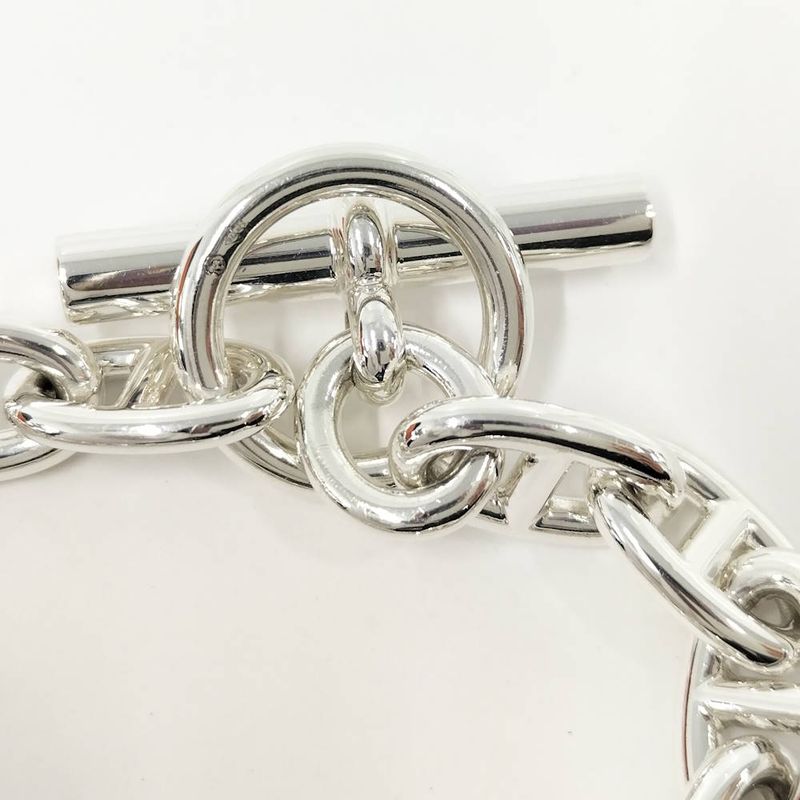 Hermes Bracelet Chaine D'ancre MM Silver