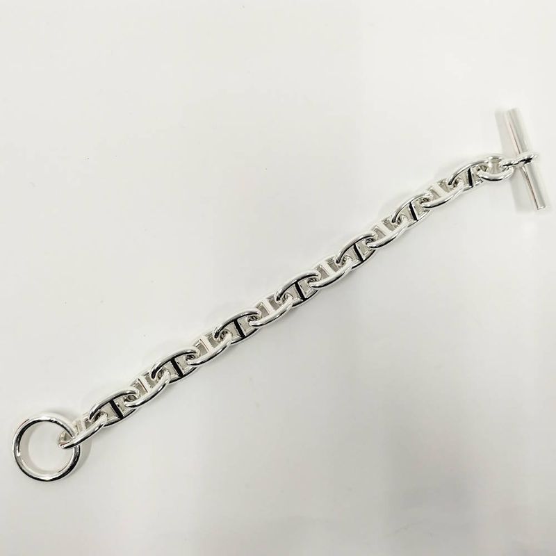Hermes Bracelet Chaine D'ancre MM Silver