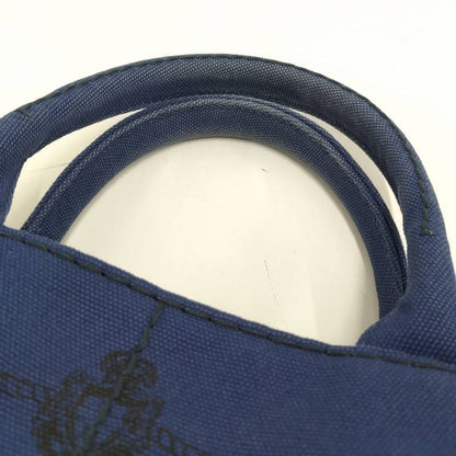 Prada Canapa Tote 2-Way Canvas Blue