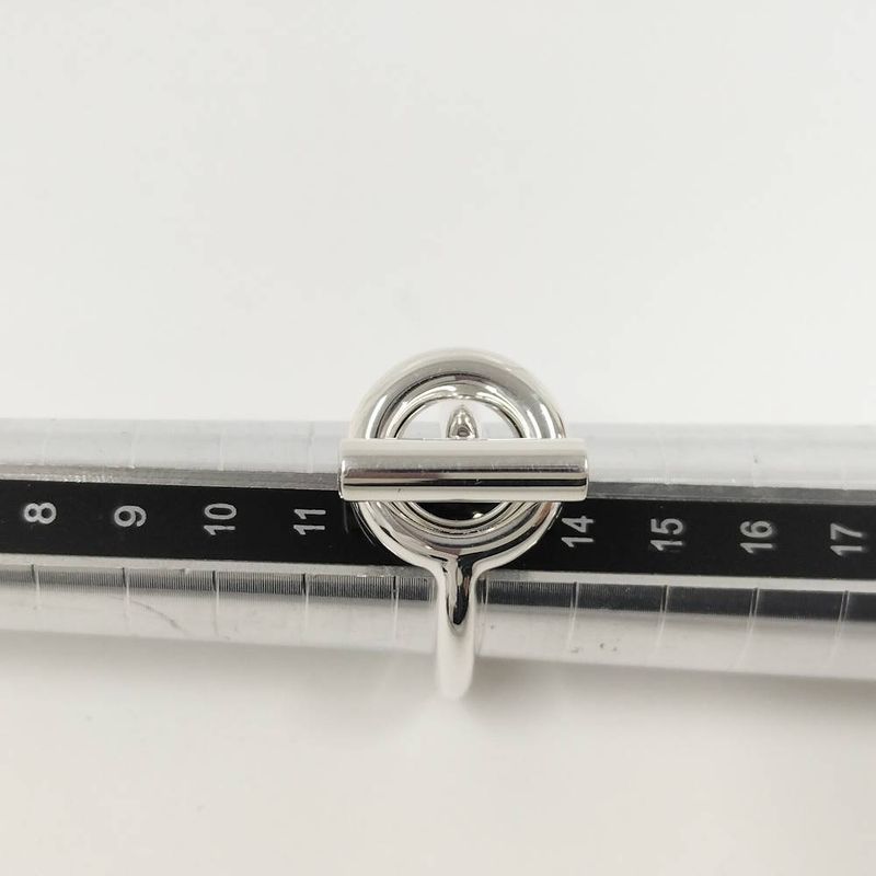 Hermes Ring Echappee Silver 53