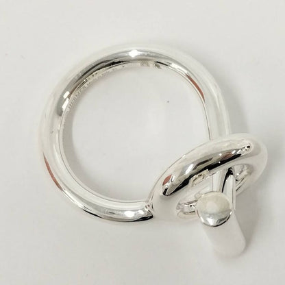 Hermes Ring Echappee Silver 53