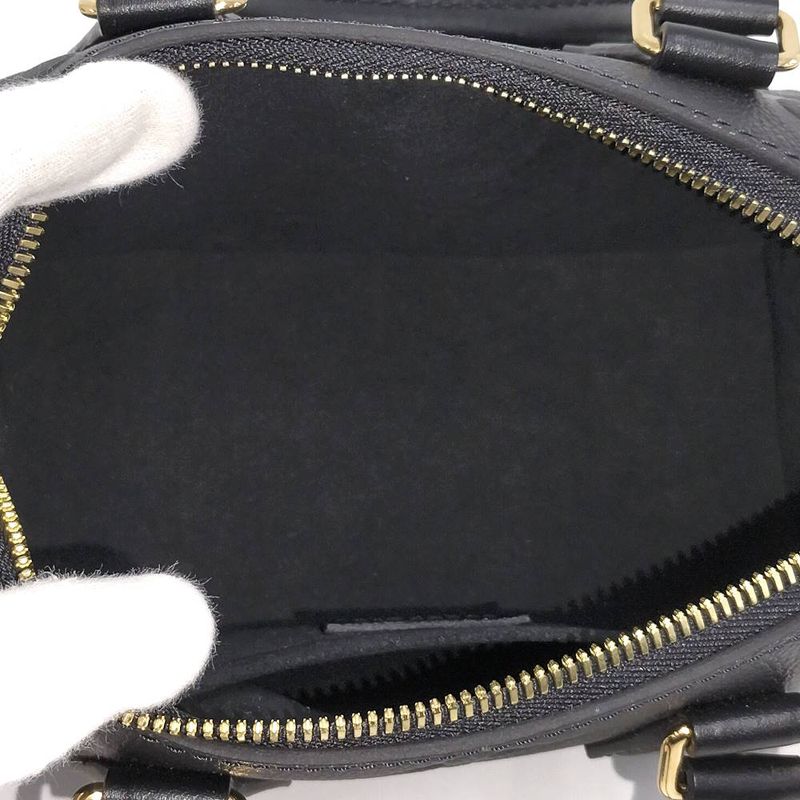 Louis Vuitton Speedy 20 Handbag Monogram Empreinte Black