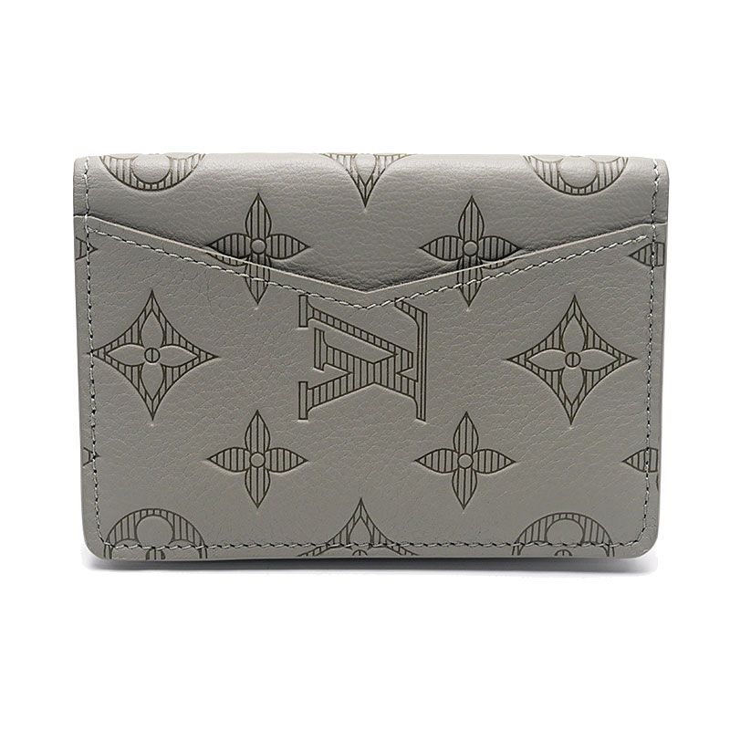 Louis Vuitton Card Case de Poche Monogram Shadow