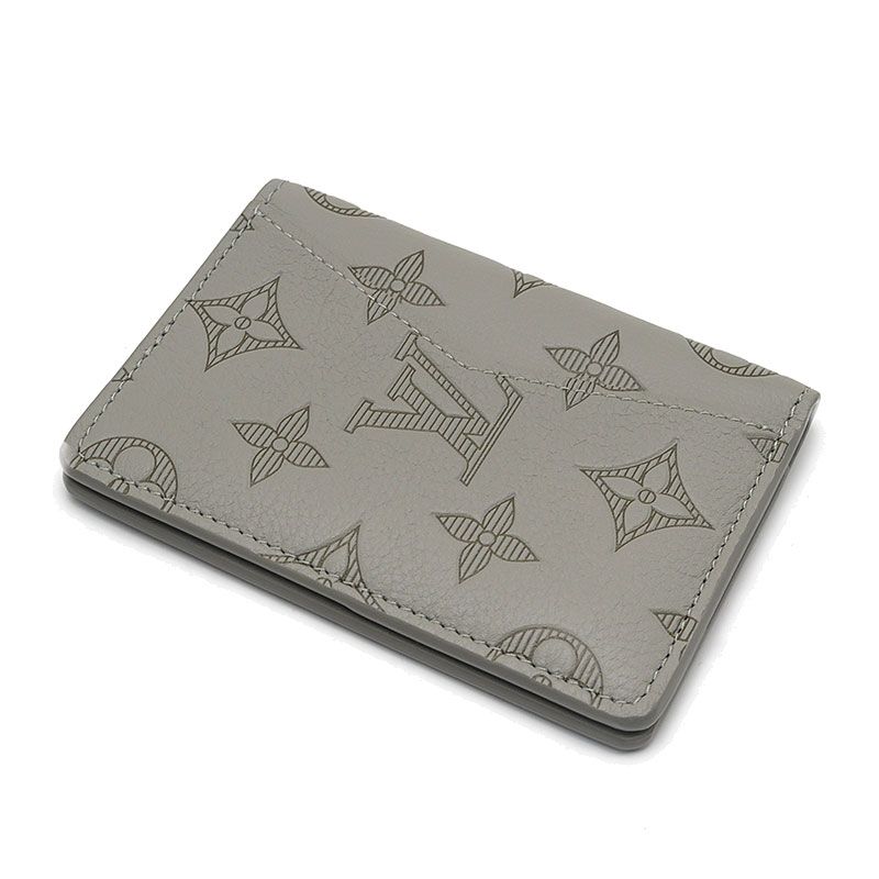 Louis Vuitton Card Case de Poche Monogram Shadow
