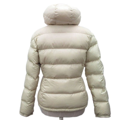 Moncler Berengere Down Jacket Hood Snap Button Logo 0 Beige