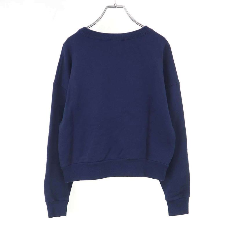 Celine Logo Print Sweatshirt Trainer Navy