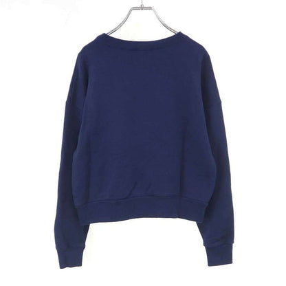 Celine Logo Print Sweatshirt Trainer Navy