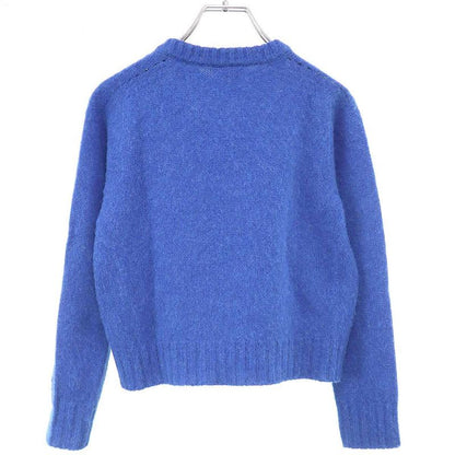 Celine Triomphe Wool Knit Sweater Blue XS