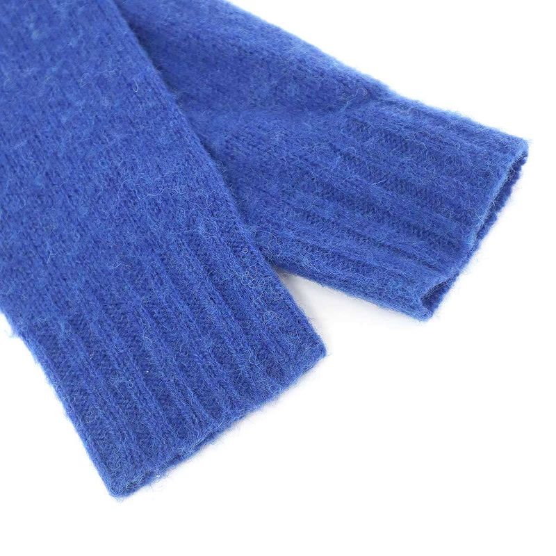 Celine Triomphe Wool Knit Sweater Blue XS