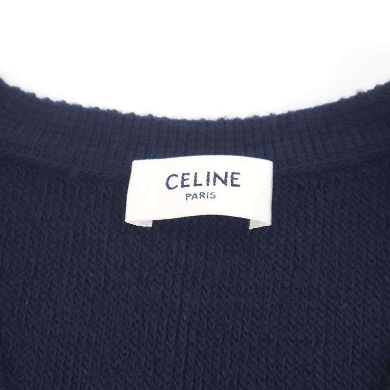 Celine Cropped Vest Navy