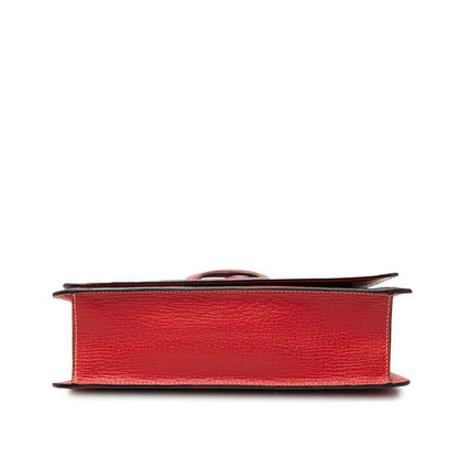 Loewe Barcelona 2-Way Shoulder Bag Red Leather