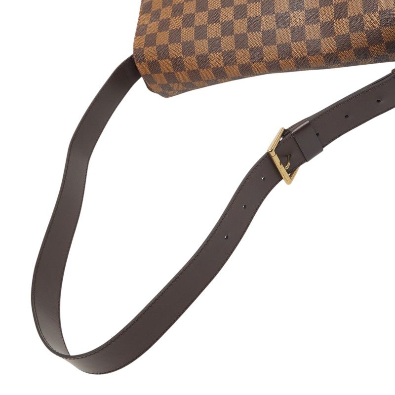 Louis Vuitton Damier Bastille Crossbody Shoulder Bag Brown Leather