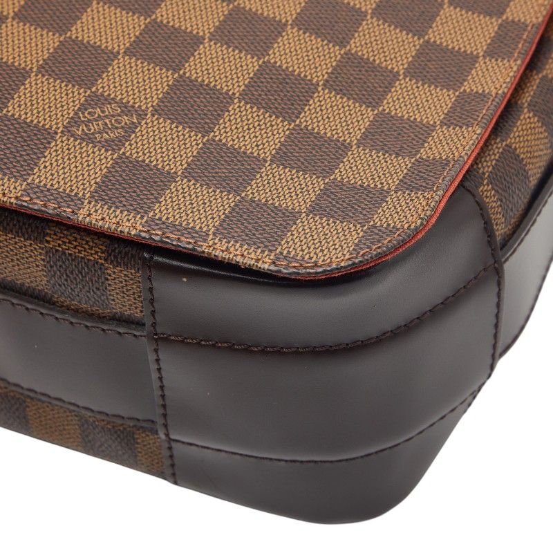 Louis Vuitton Damier Bastille Crossbody Shoulder Bag Brown Leather