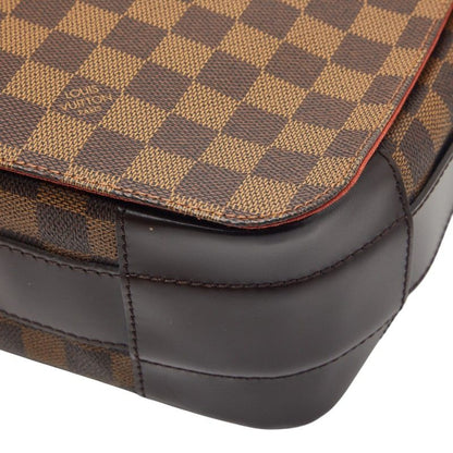 Louis Vuitton Damier Bastille Crossbody Shoulder Bag Brown Leather