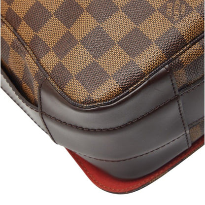 Louis Vuitton Damier Bastille Crossbody Shoulder Bag Brown Leather