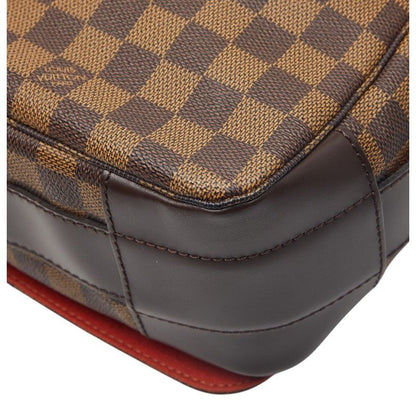 Louis Vuitton Damier Bastille Crossbody Shoulder Bag Brown Leather