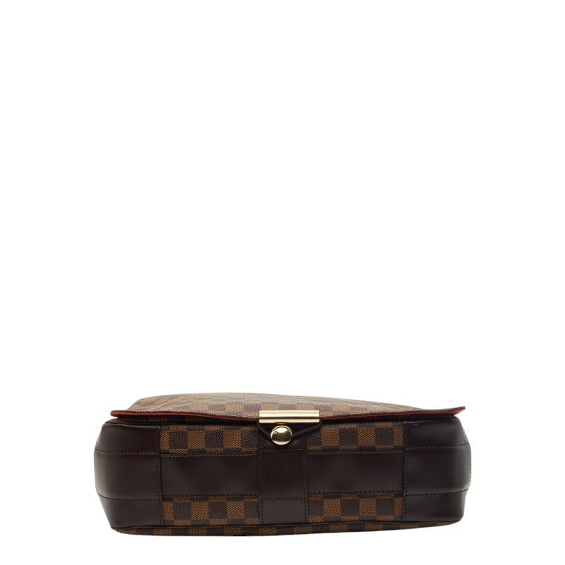 Louis Vuitton Damier Bastille Crossbody Shoulder Bag Brown Leather