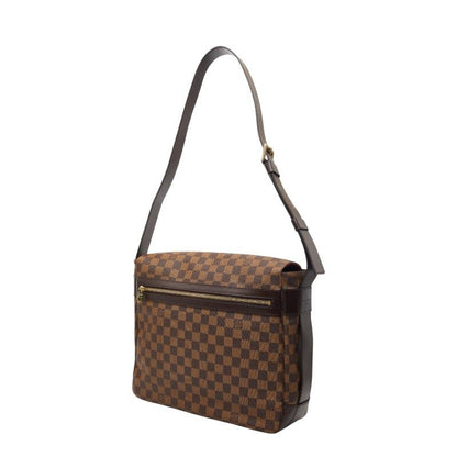 Louis Vuitton Damier Bastille Crossbody Shoulder Bag Brown Leather