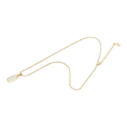 Dior Logo Necklace Gold Plated