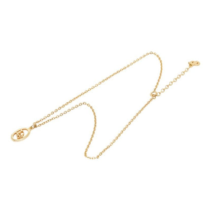 Dior Logo Necklace Gold Plated