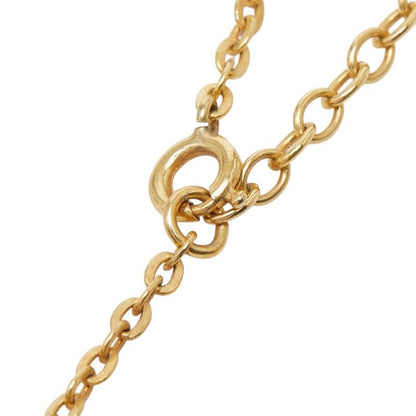 Dior Logo Necklace Gold Plated