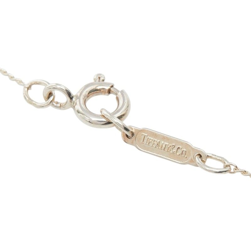 Tiffany & Co Heart Ribbon Necklace Yellow Gold