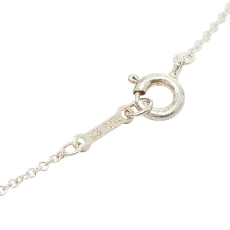 Tiffany & Co Loving Heart Diamond Necklace Silver