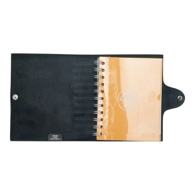 Hermes Ulysse PM Notebook Cover Black Taurillon Clemence Agenda