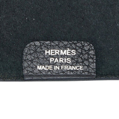 Hermes Ulysse PM Notebook Cover Black Taurillon Clemence Agenda