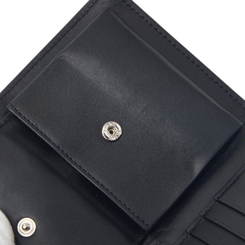 Loewe Anagram Bifold Wallet Black Leather