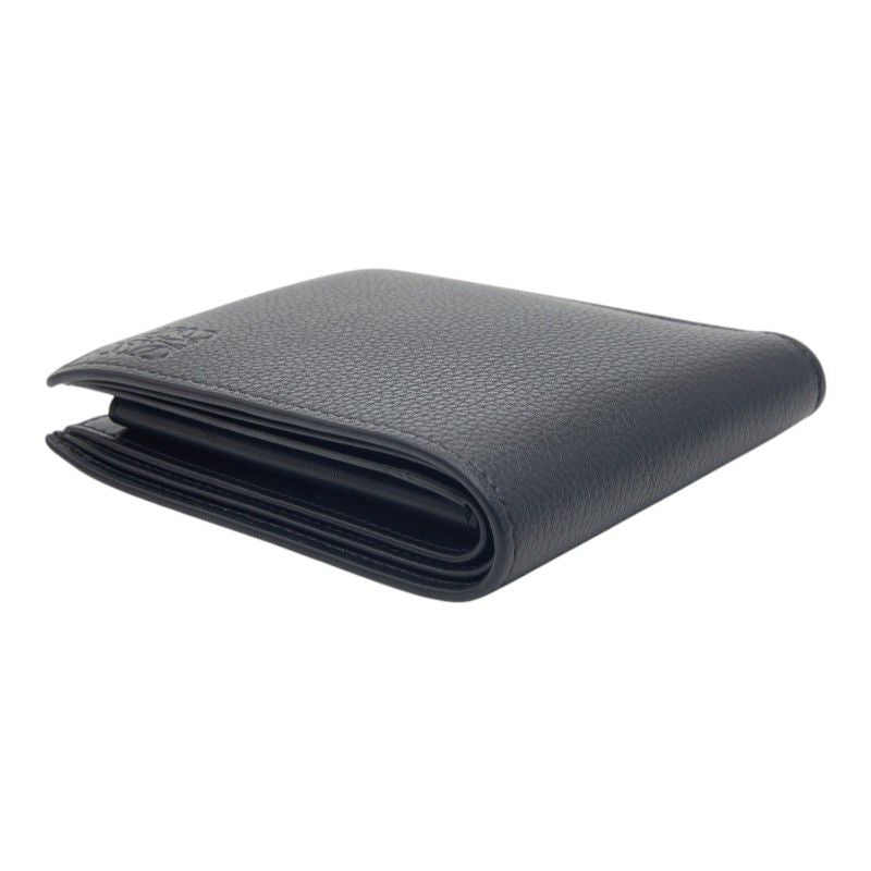 Loewe Anagram Bifold Wallet Black Leather