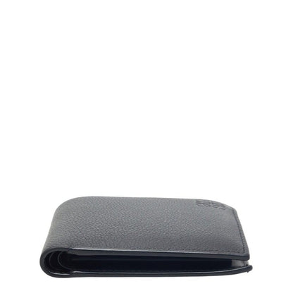 Loewe Anagram Bifold Wallet Black Leather